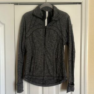 lululemon athletica define Black and Gray Full-Zip Jacket